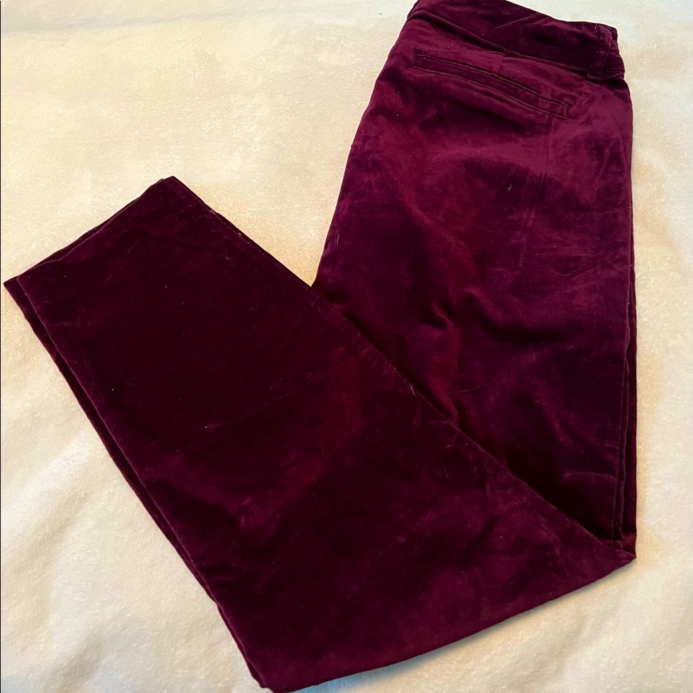 Old navy velvet pants